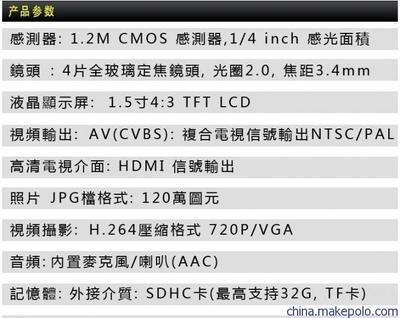 CDV100高清分離式帶倒車后視行車記錄儀 產品詳情與廠家信息