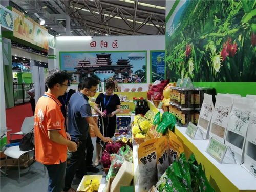 平果風圖閃耀第18屆廣交會，火龍果等特產廣受贊譽